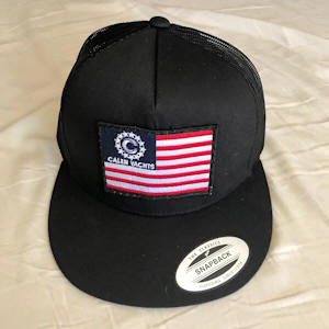 Calen Yachts Nautical Flag Snapback Hat
