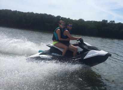 Jet ski rides Tarpon Springs