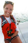 Sarah Jennett from Hudson Florda Small Boat Sailing